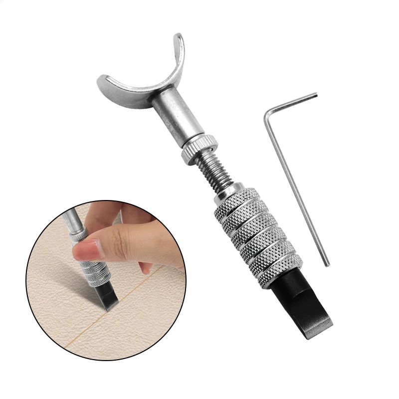 DIY Adjustable Manual Rotary T - Swivel Knife Tool avaliação e preço