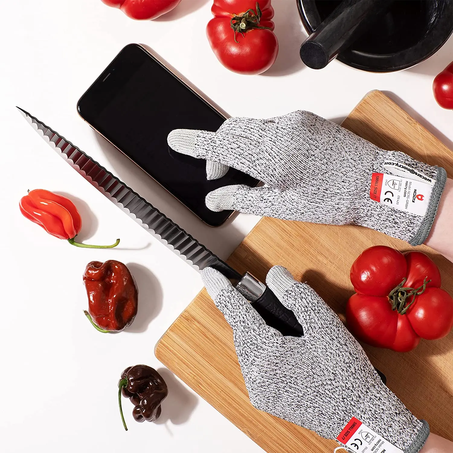 Cut Resistant Gloves Level 5 w - Leveling Leatherworking avaliação e preço