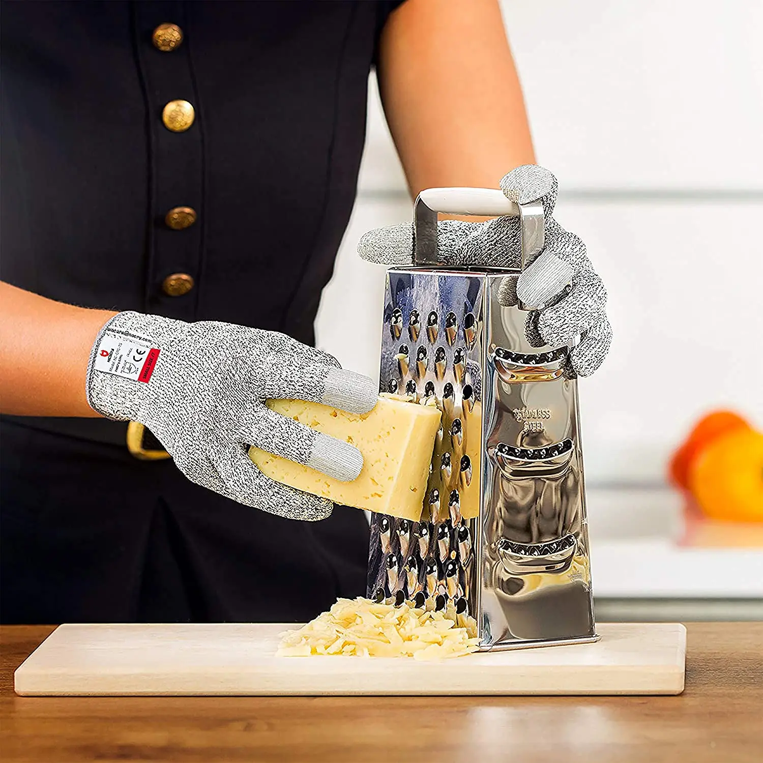 Cut Resistant Gloves Level 5 w - Leveling Leatherworking avaliação e preço
