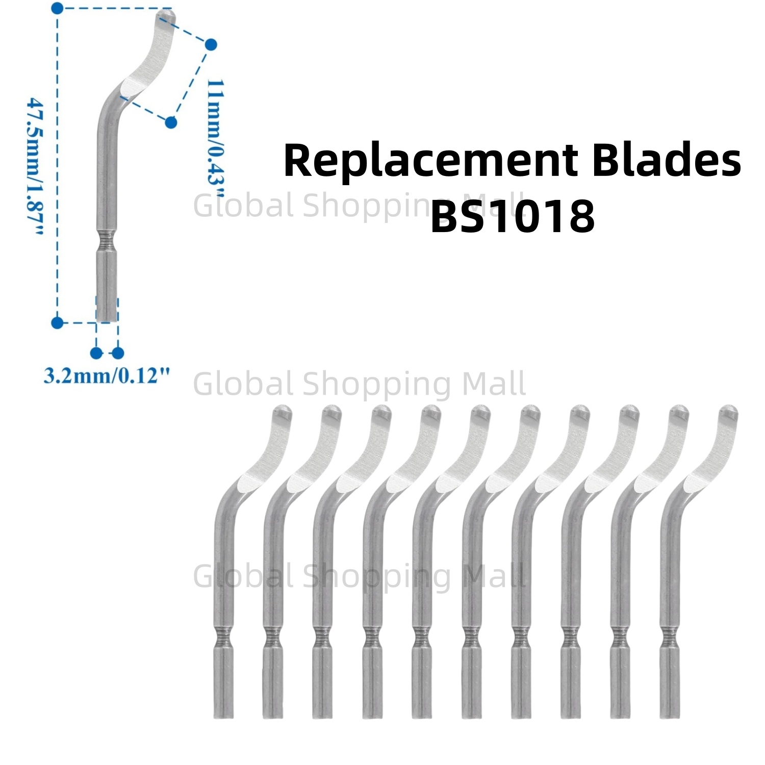 10PCS Swivel Blades 360 Degree - Swivel Knife Tool avaliação e preço