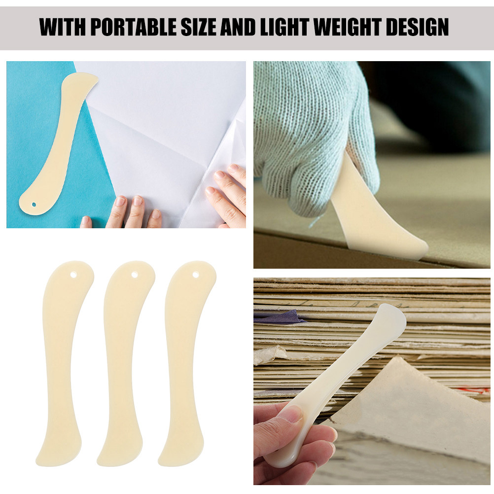 5Pcs Plastic Bone Folder Paper - Bone Folder Tool avaliação e preço