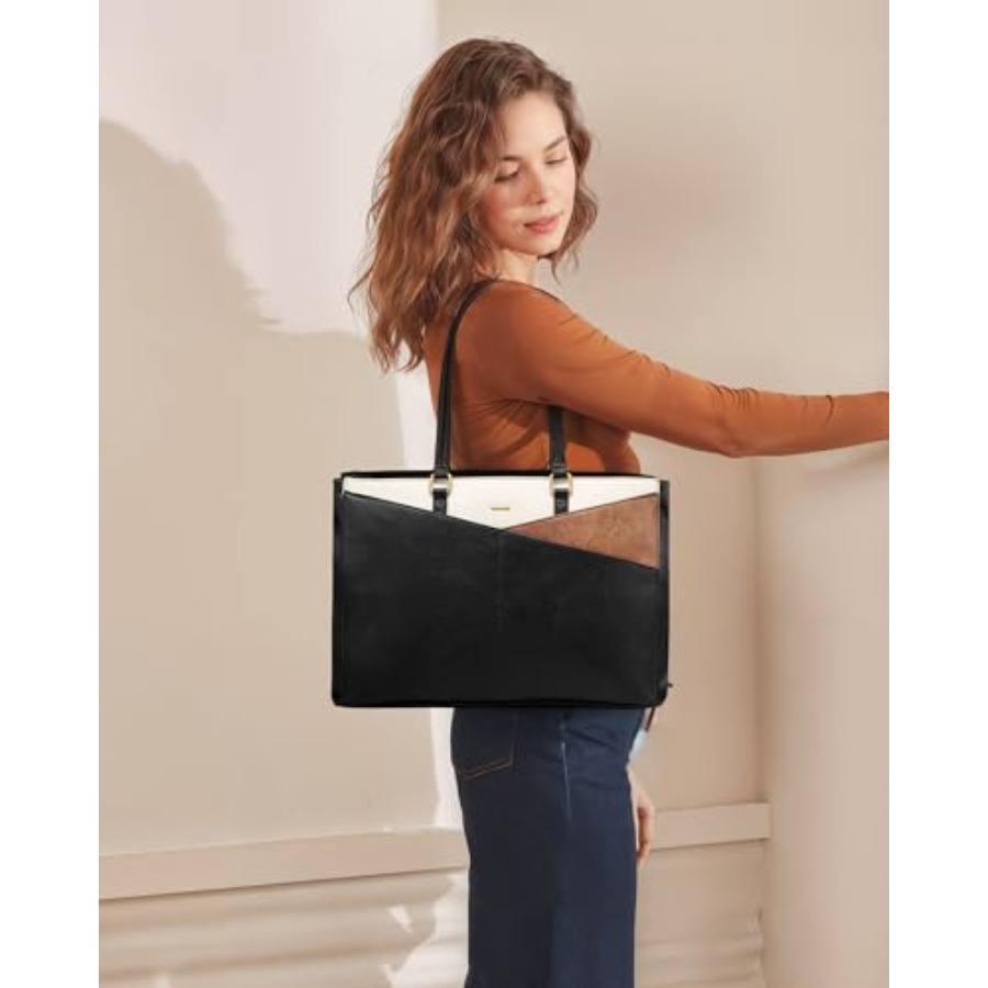 Vintage Leather Work Tote - La - Leather Work Bag Women avaliação e preço