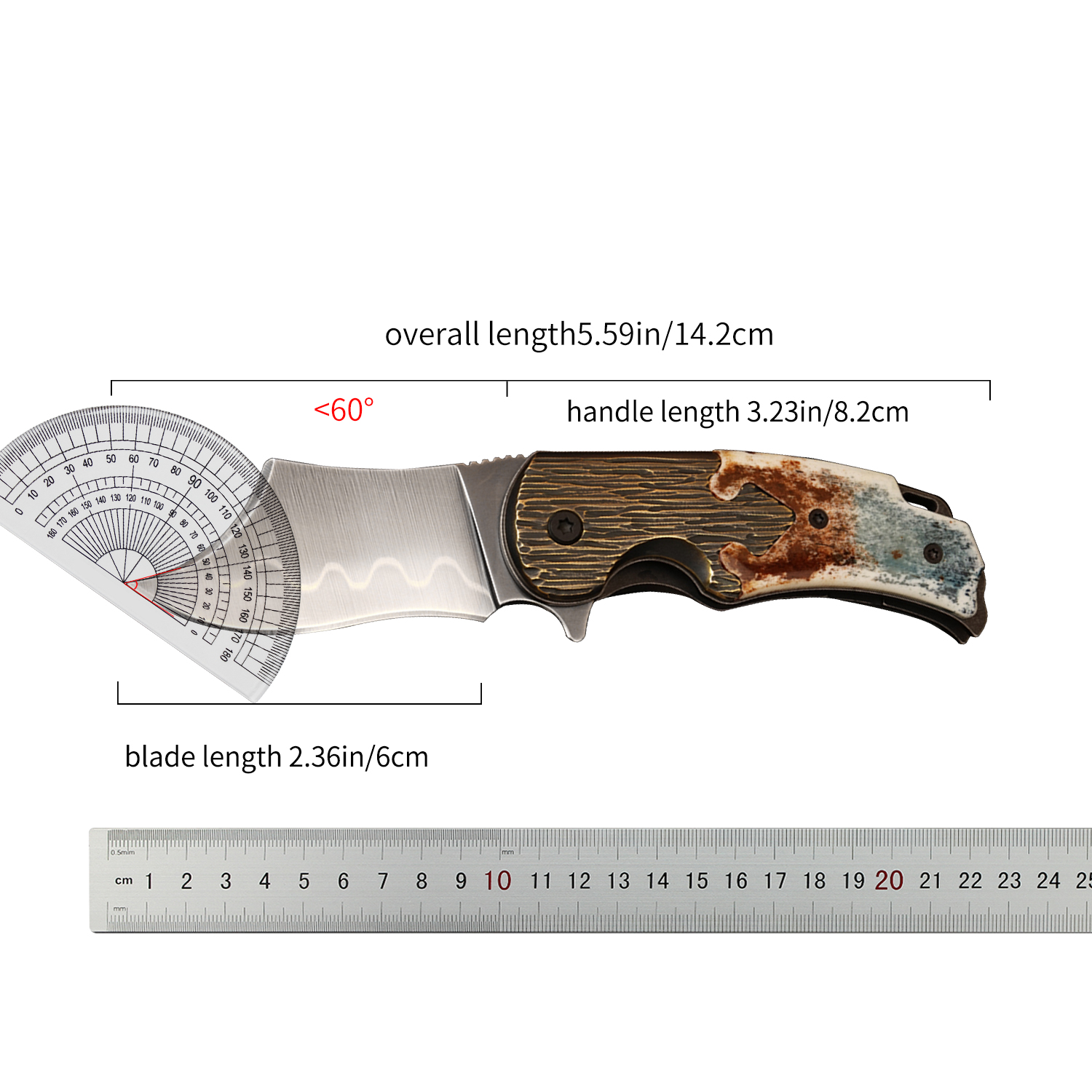 NEWOOTZ Vintage Handmade Foldi - Bone Folder Tool avaliação e preço