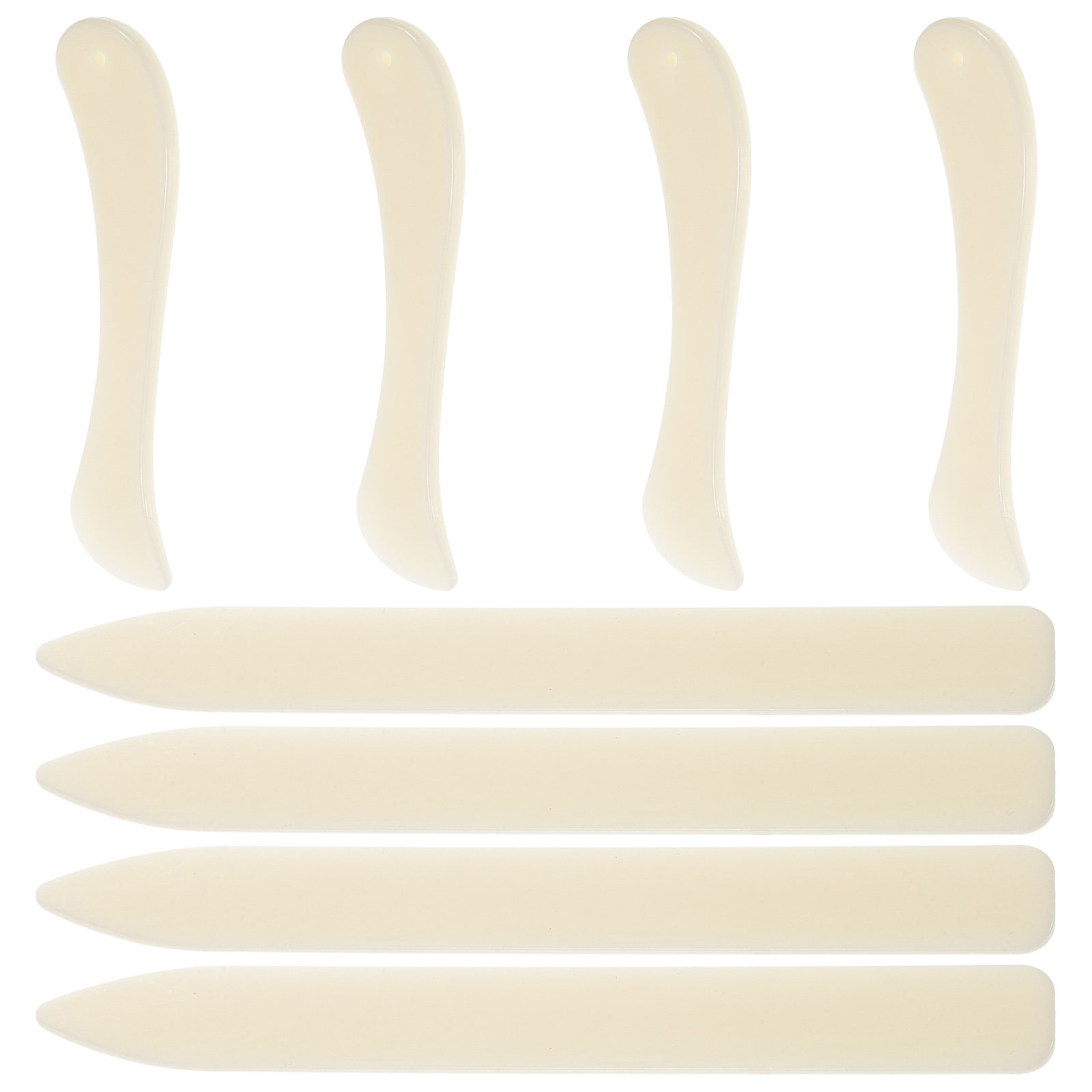 8Pcs Plastic Bone Folder Paper - Bone Folder Tool avaliação e preço