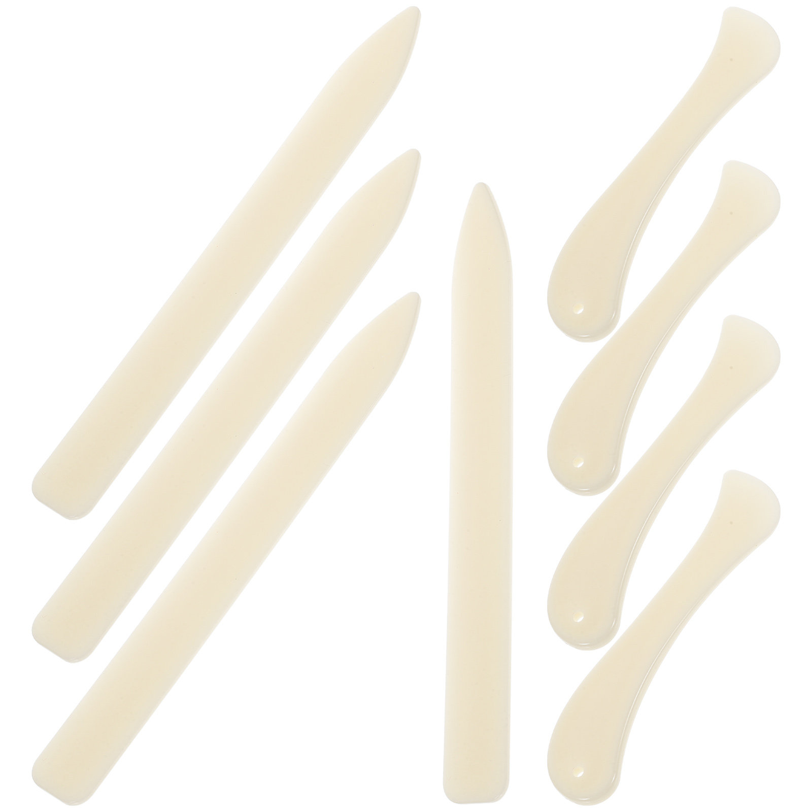 8Pcs Plastic Bone Folder Paper - Bone Folder Tool avaliação e preço