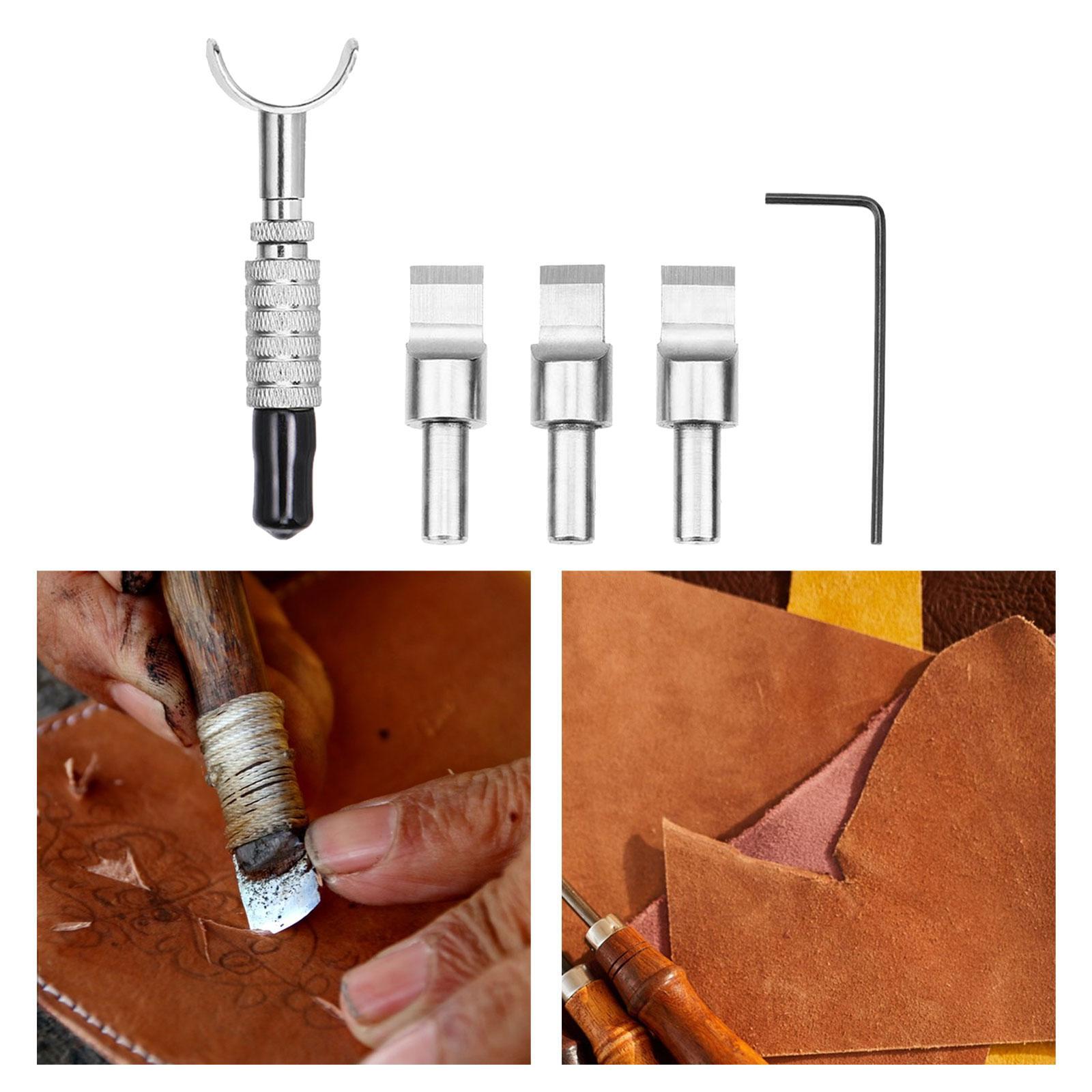 DIY Leathercraft Carving Rotar - Swivel Knife Tool avaliação e preço