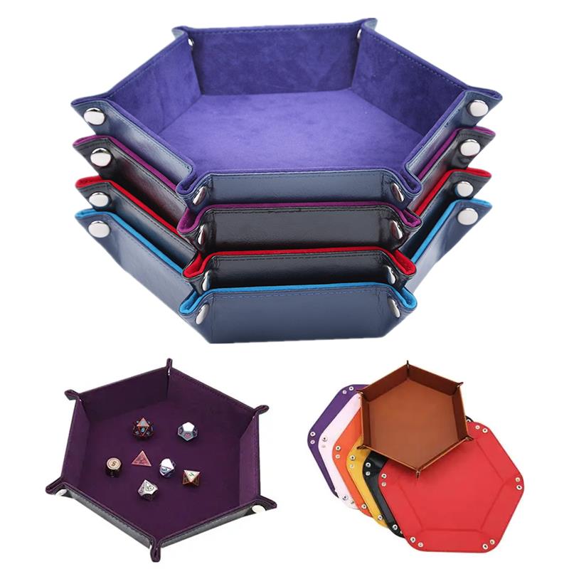 Rolling Folding Hexagon Dice G - Leatherwork Roller avaliação e preço