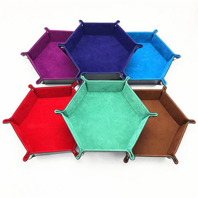 Rolling Folding Hexagon Dice G - Leatherwork Roller avaliação e preço