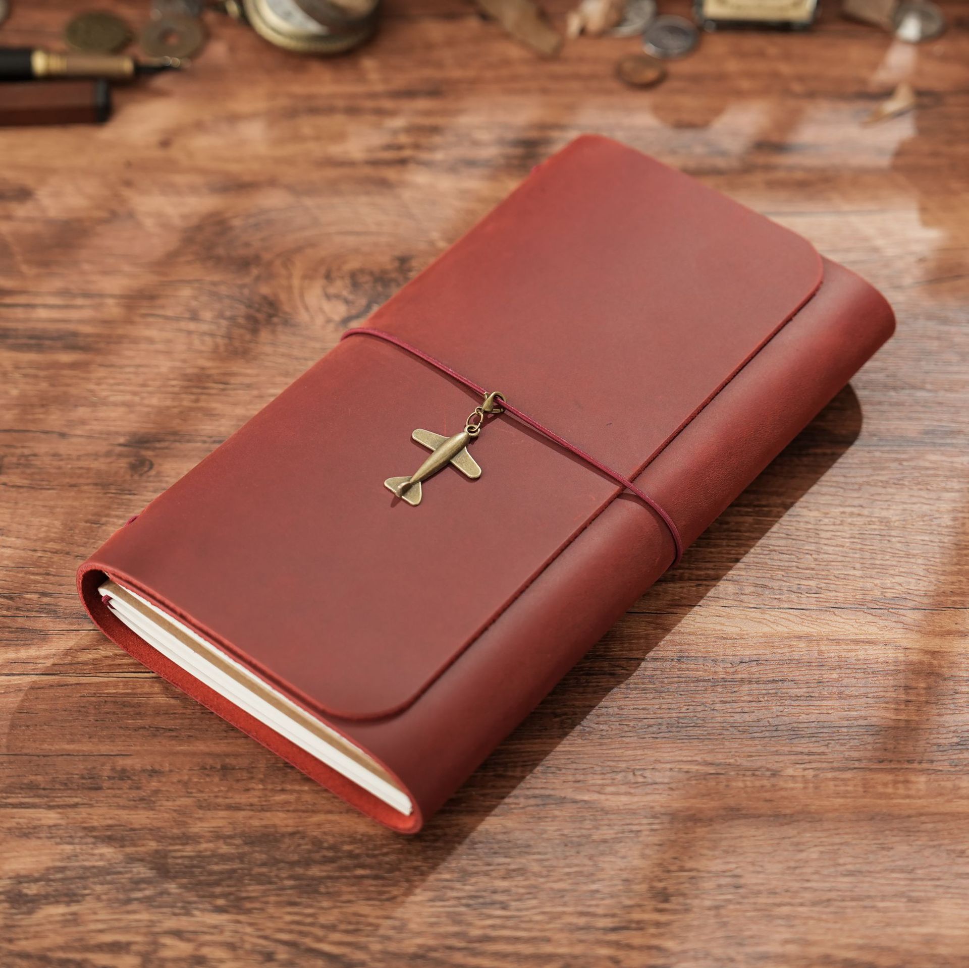 New Arrival Triple Fold TN Tra - Leather Work Notepad avaliação e preço