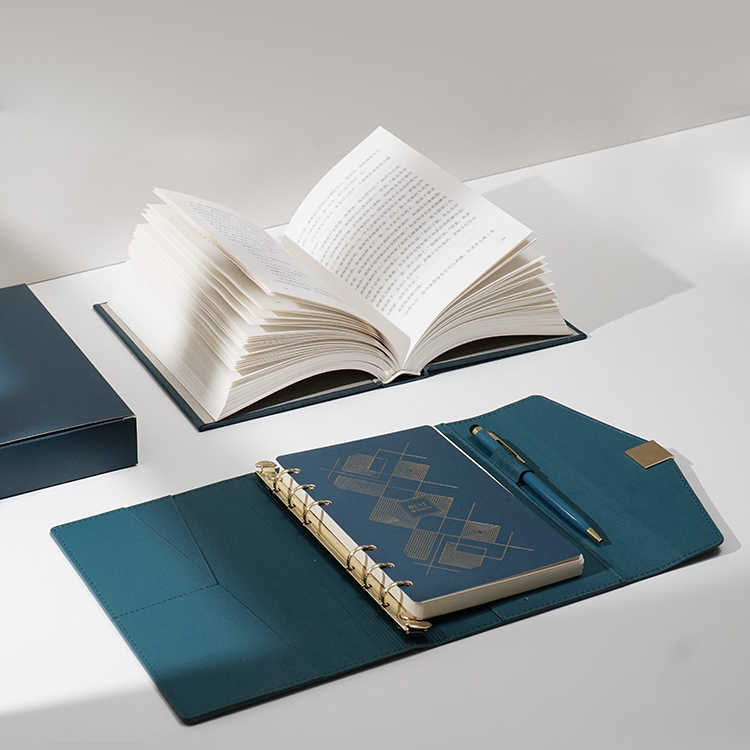 A5 Pu Leather Binder Notebook  - Leather Work Notepad avaliação e preço