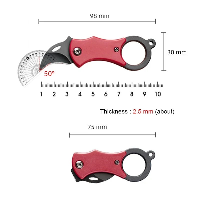 Mini Folding Utility Knife Mul - Bone Folder Tool avaliação e preço