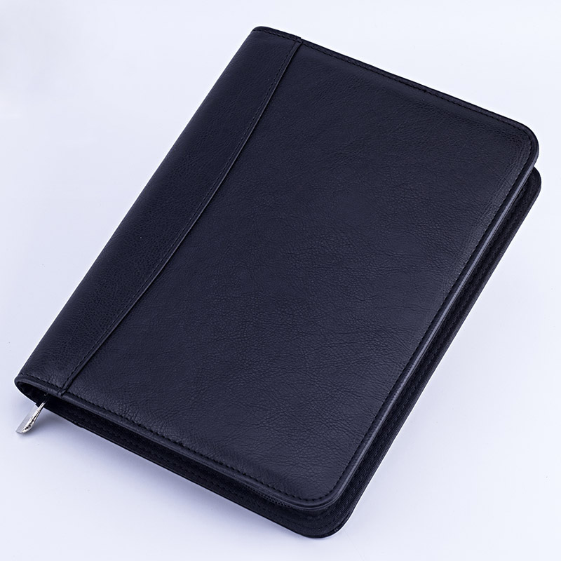 A5 Padfolio File Folder Docume - Leather Work Folder avaliação e preço