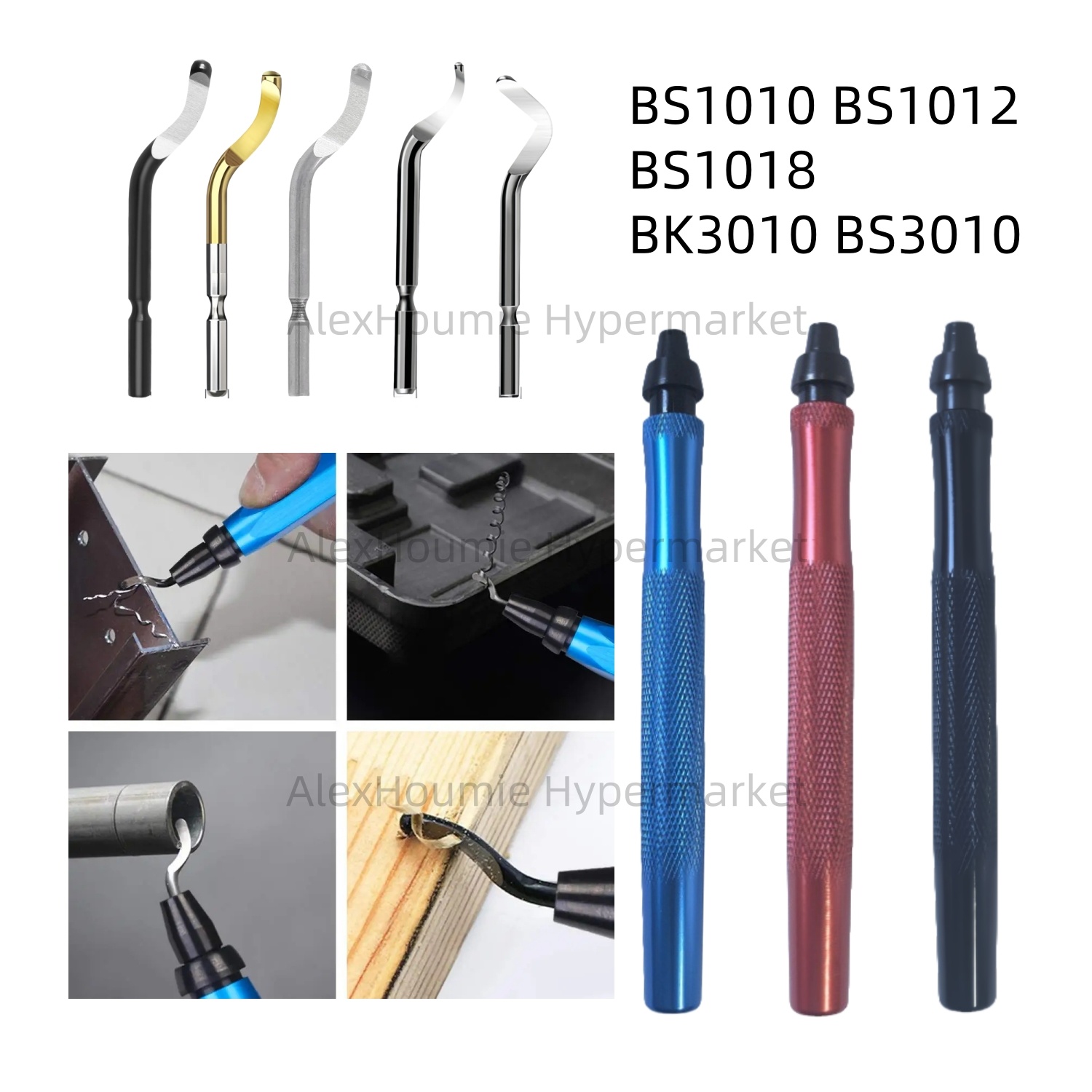 Metal Handle Deburring Tool Ki - Swivel Knife Tool avaliação e preço