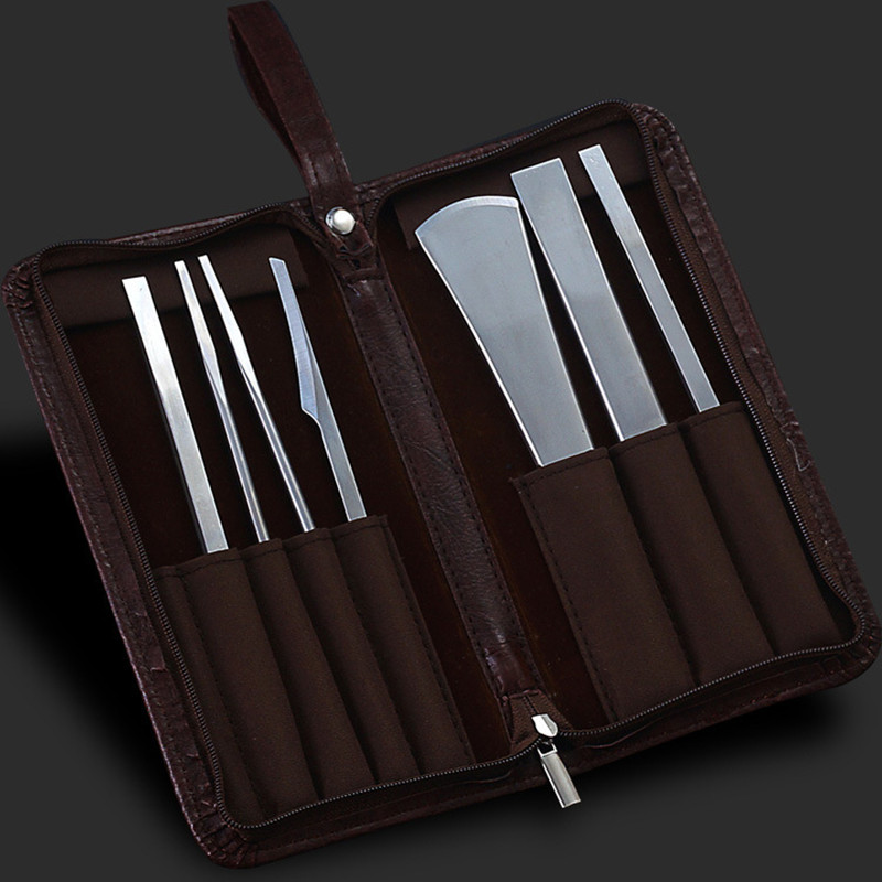 1Set 7Pcs Sharp Leather Skivin - Leatherwork Knife avaliação e preço