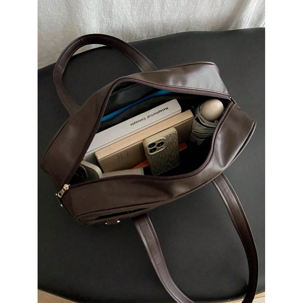 Fashion OL Tote Bag, Womens PU - Leather Work Bag Women avaliação e preço