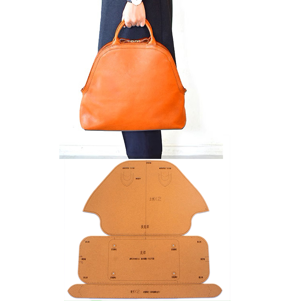diy Leather kraft shell handba - Leatherwork Patterns avaliação e preço