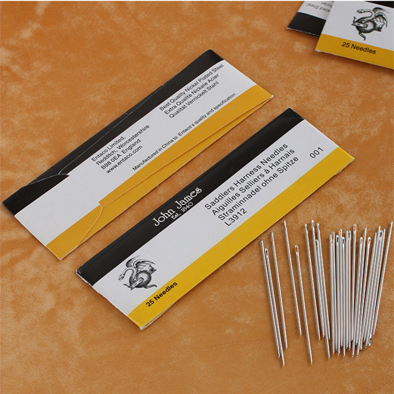 25Pcs/Bag Hand Junetree John J - Leather Needle Harness avaliação e preço
