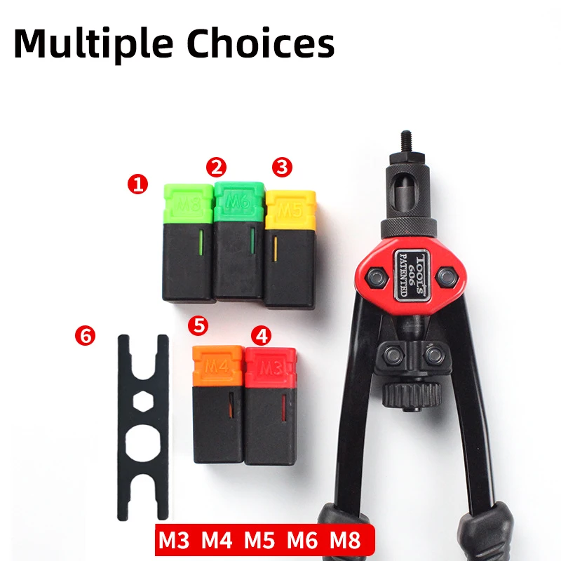 BT-606 Mandrel Rivet Nut Gun,  - Rivet Setter Tool avaliação e preço