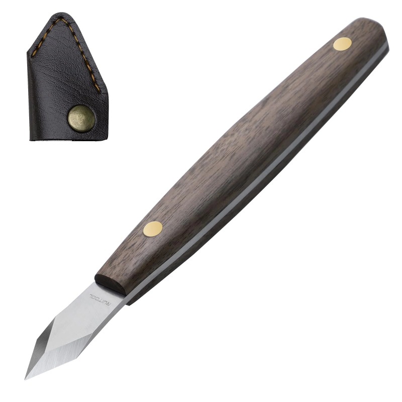 Handmade carving knife, thin e - Leatherwork Knife Sheath avaliação e preço