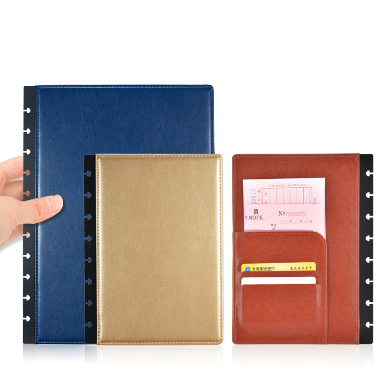 Loose-leaf Leather Cover Mushr - Leather Work Notepad avaliação e preço