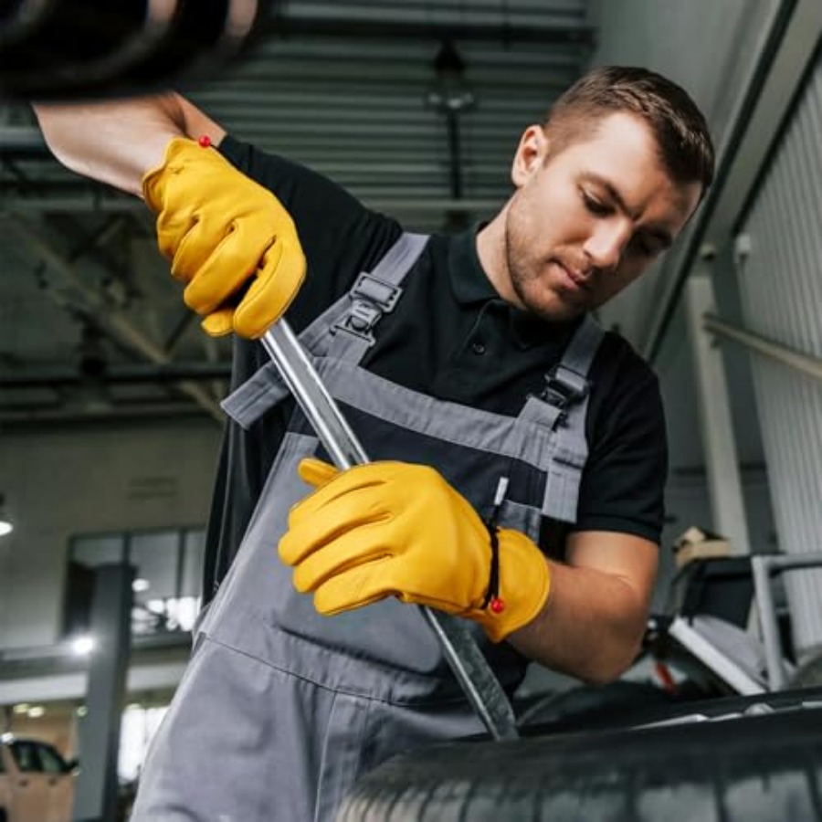Leather Work Gloves for Men, 3 - Leveling Leatherworking avaliação e preço