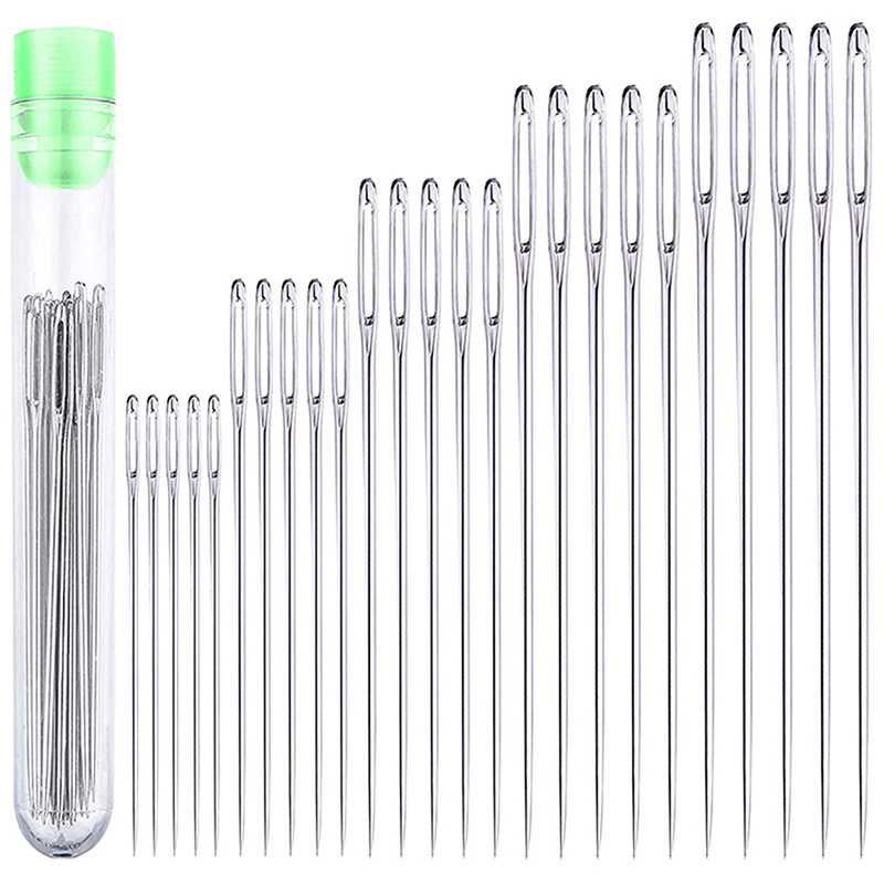 25 Pcs Large Eye Stitching Nee - Leatherwork Tool Kit avaliação e preço