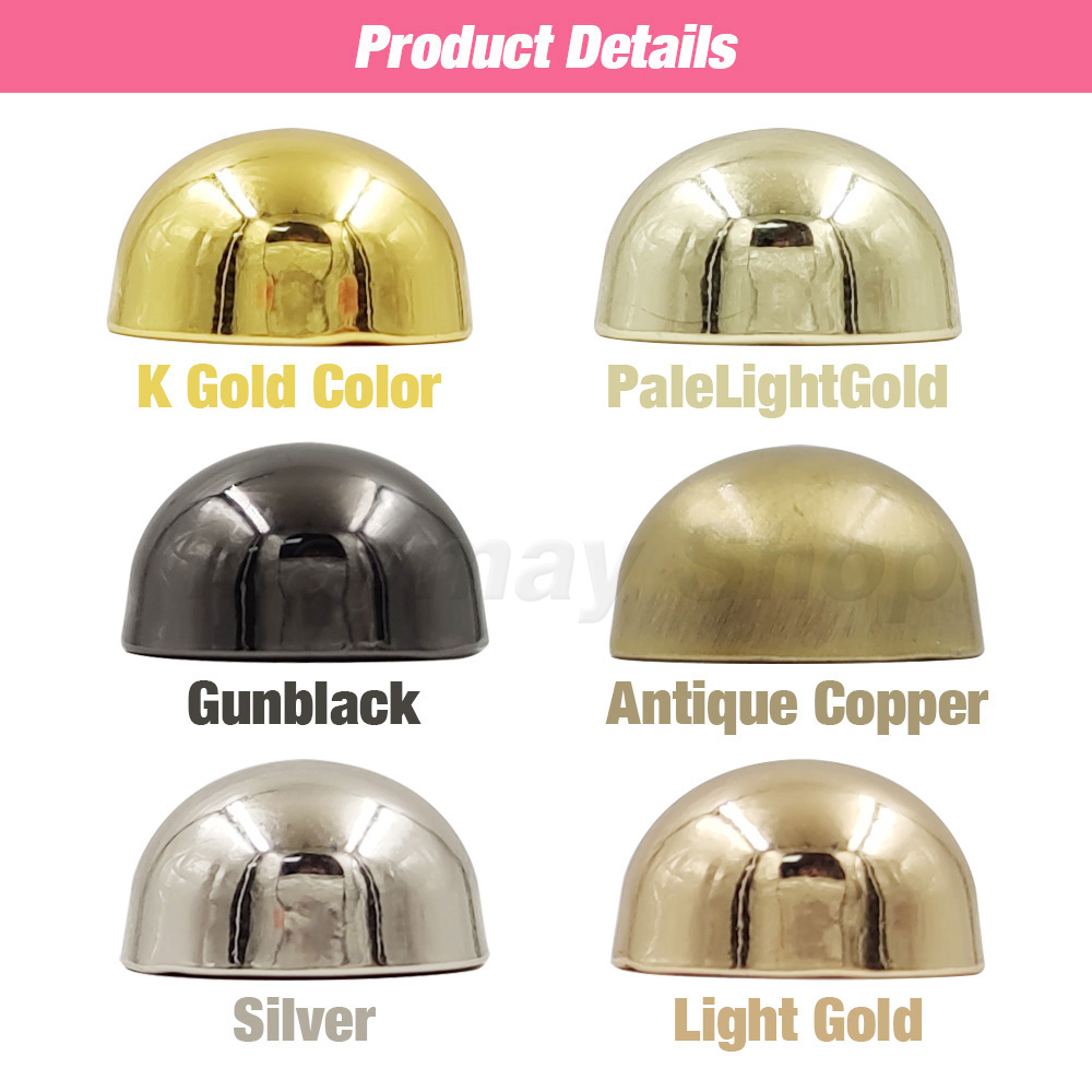 10sets 8/10/12/15/20mm Metal D - Rivet Setter Tool avaliação e preço