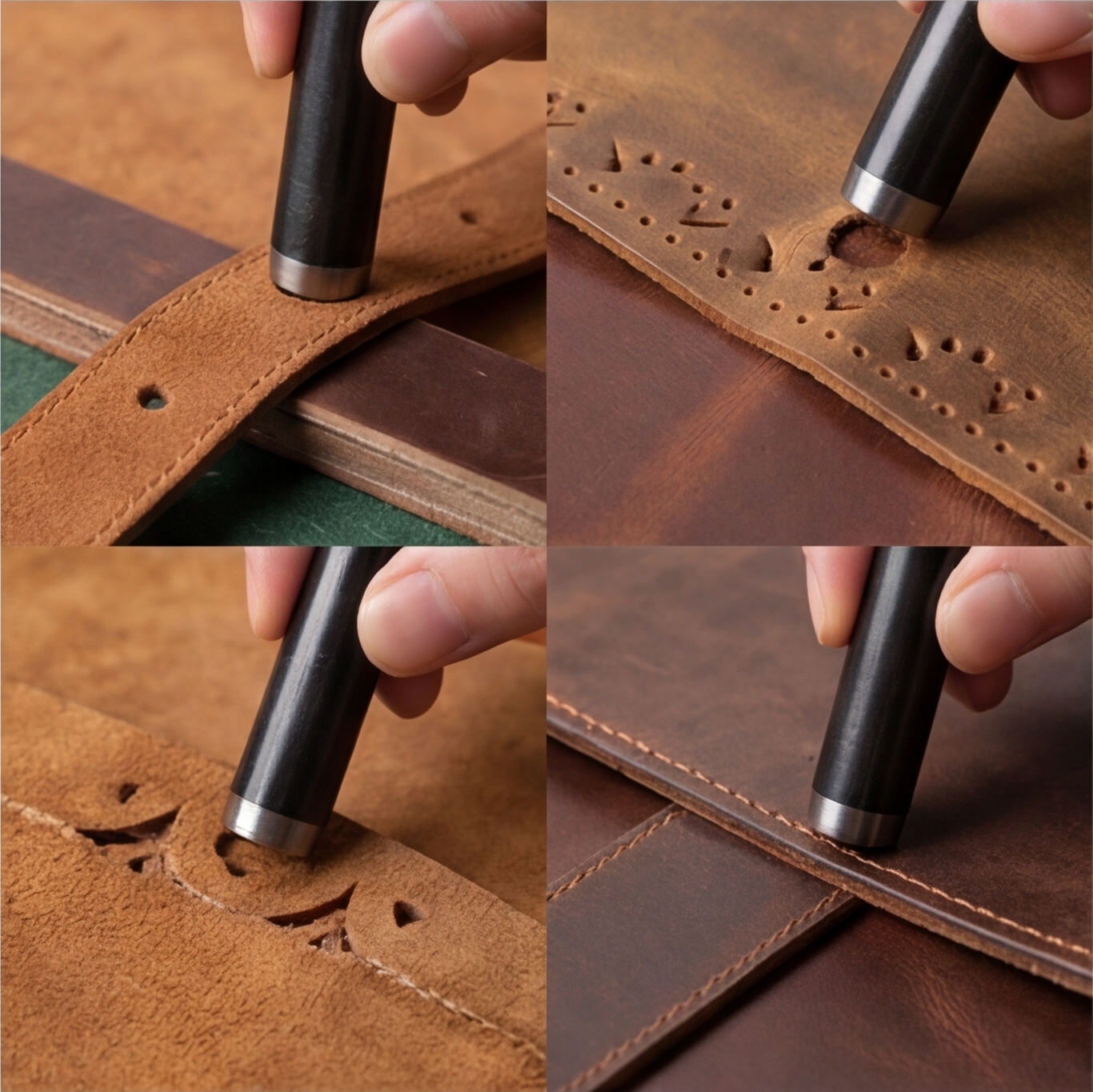 A49 DIY Leatherworking round C - Leatherwork Tool Kit avaliação e preço