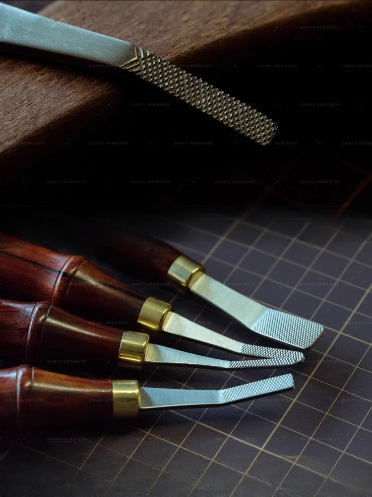3/4/5/10mm Size Diamond Patter - Leatherwork Tool Kit avaliação e preço