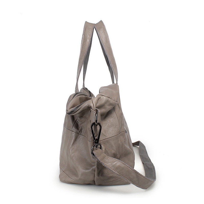 Large Capacity Tote Bag for Wo - Leather Work Bag Women avaliação e preço