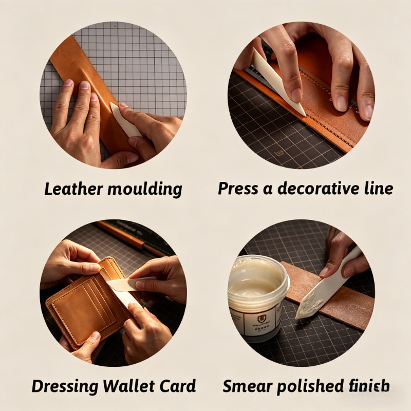 100%OX Bone Folder Leather Cra - Bone Folder Tool avaliação e preço