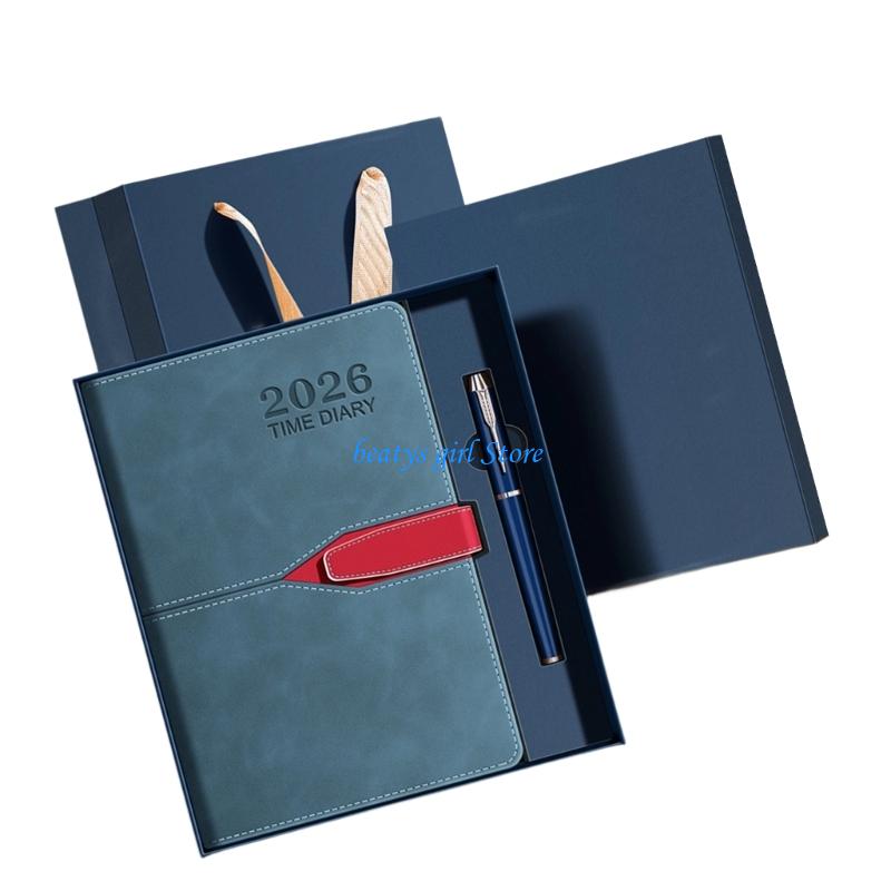 C7AB A 5 Journal Planner Diary - Leather Work Diary Covers avaliação e preço