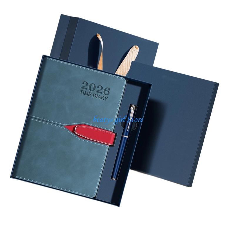 C7AB A 5 Journal Planner Diary - Leather Work Diary Covers avaliação e preço