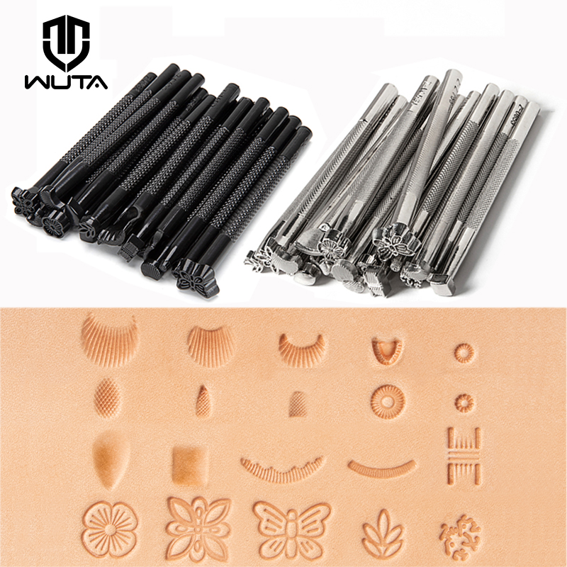WUTA Leather Stamping Tools Sk - Leatherwork Tool Kit avaliação e preço