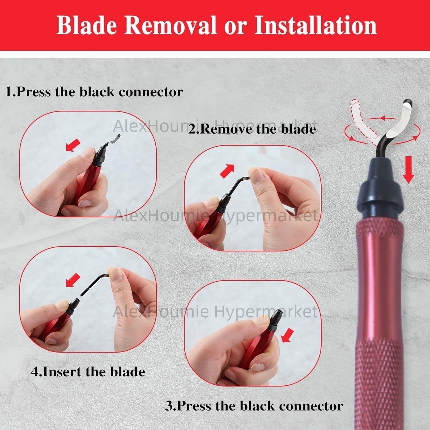 RB1288 Deburring Tool Kits wit - Swivel Knife Tool avaliação e preço