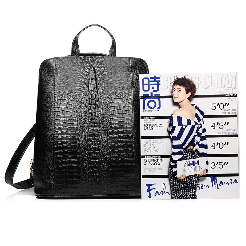Zency Women's Crocodile Leathe - Leather Work Bag Women avaliação e preço
